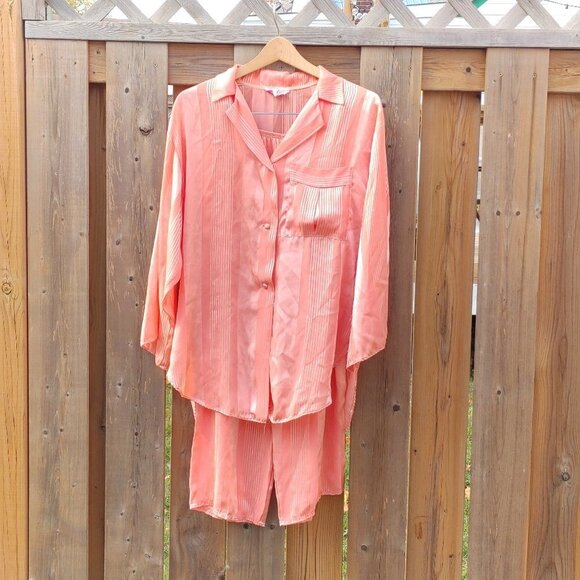 VINTAGE Claire Haddad Sleep Set Women's Size Large Canadian Fashion Icon - Picture 1 of 16